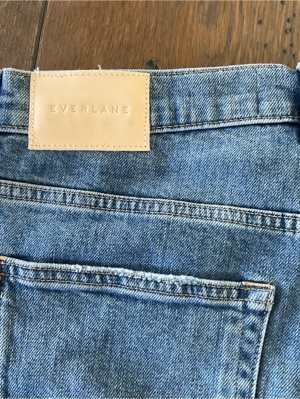 Everlane The Way High Jean Size 30 Regular Length Distressed Organic Cotton - Picture 8 of 8